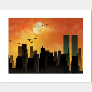 New York Silhouettes Posters and Art